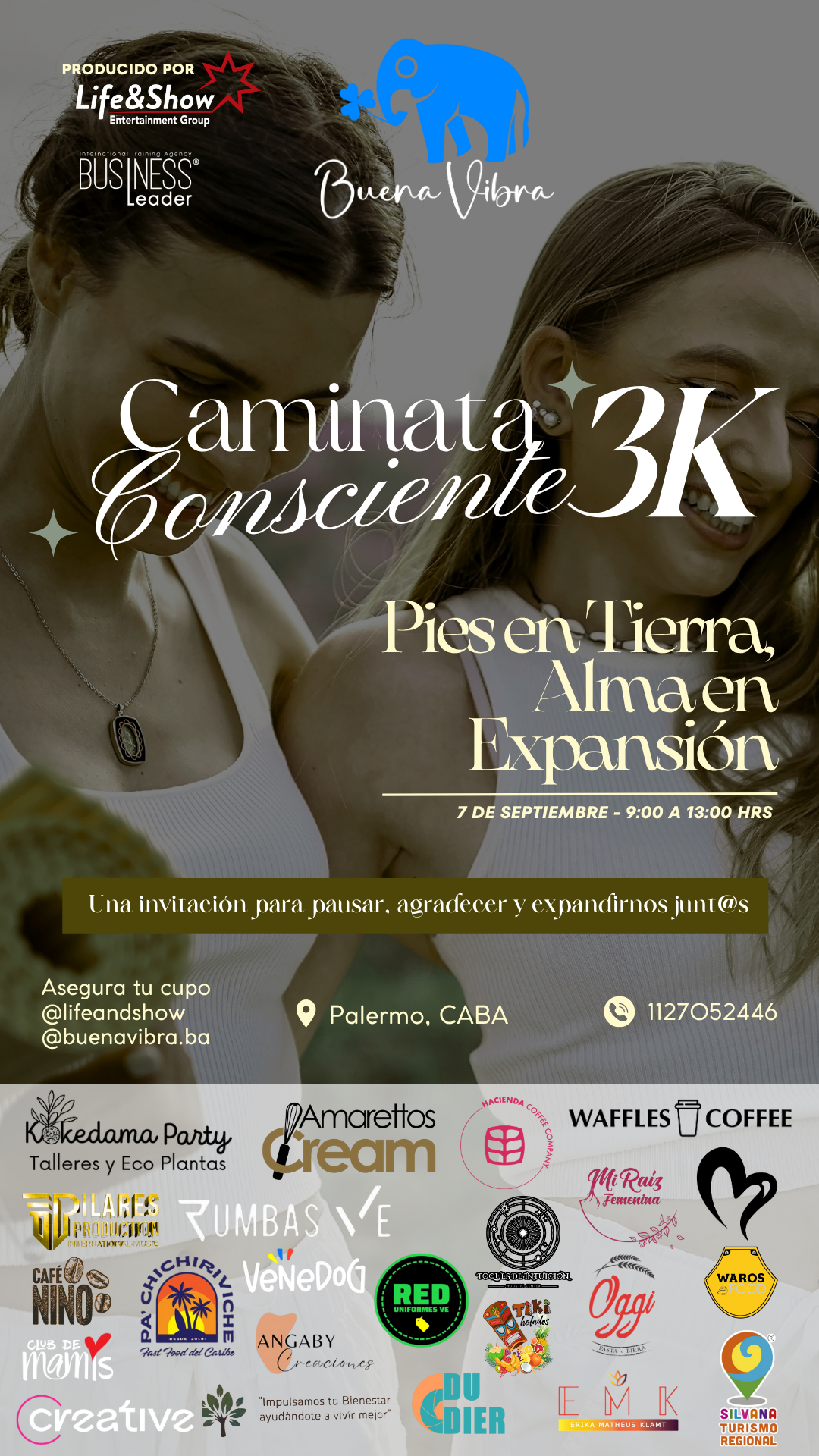 Copia de Flyer - Caminata de 3 km – “Pies en Tierra, Alma en Expansión” (Tu historia).png